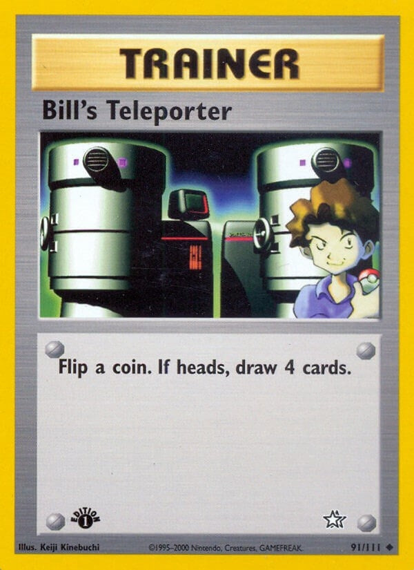 Image for Bill's Teleporter (091/111) [Neo Genesis] - Pokemon