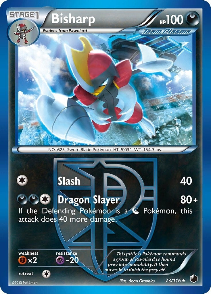 Image for Bisharp (Team Plasma) (73) (73/116) [Plasma Freeze] - Pokemon