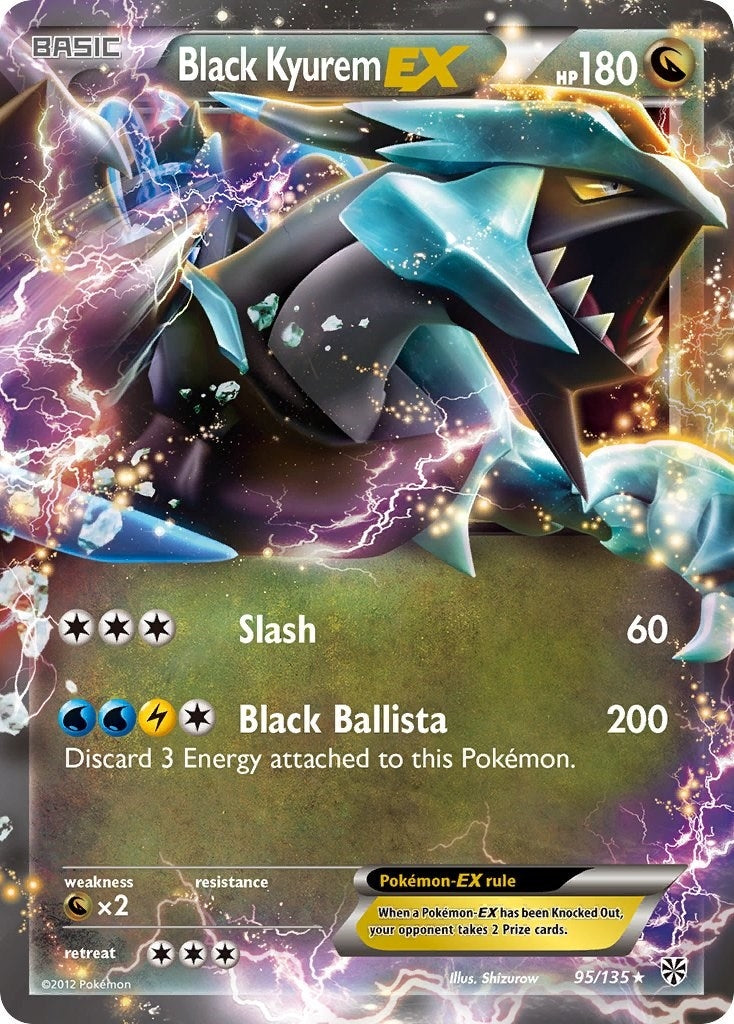 Black Kyurem EX (95/135) [Plasma Storm]