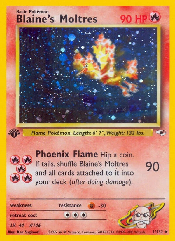 Image for Blaine's Moltres (001/132) [Gym Heroes] - Pokemon