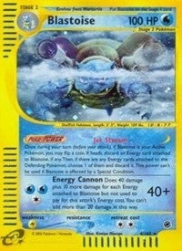 Image for Blastoise (4) (004/165) [Expedition] - Pokemon