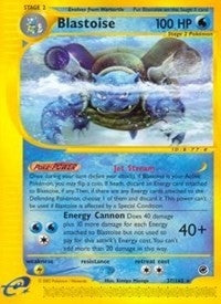 Image for Blastoise (37) (037/165) [Expedition] - Pokemon