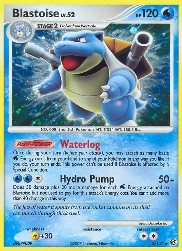 Image for Blastoise (2/132) [Secret Wonders] - Pokemon