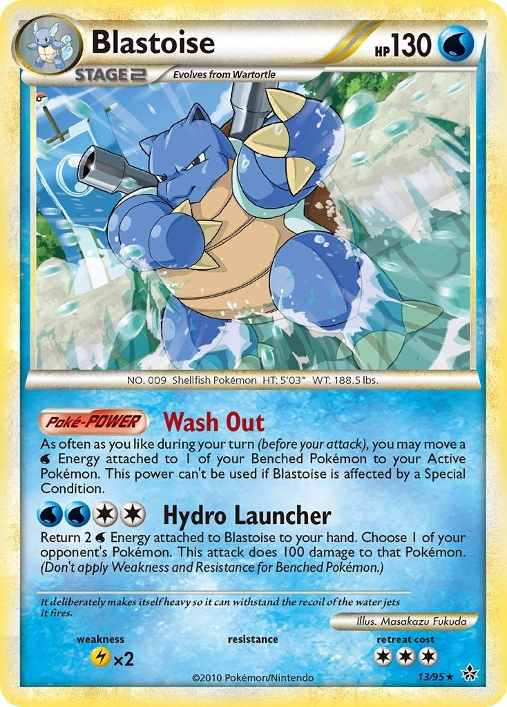 Image for Blastoise (13/95) [Unleashed] - Pokemon