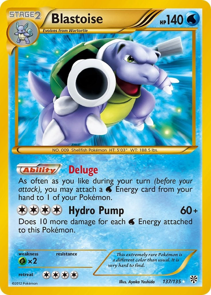 Image for Blastoise (137/135) [Plasma Storm] - Pokemon