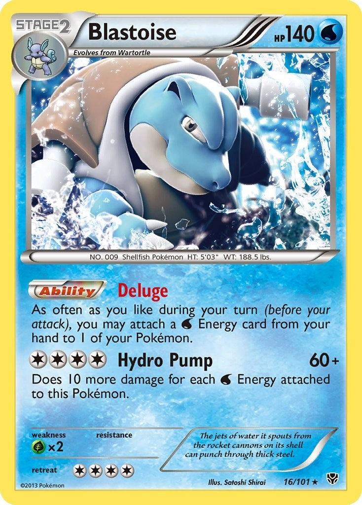 Image for Blastoise (16/101) [Plasma Blast] - Pokemon