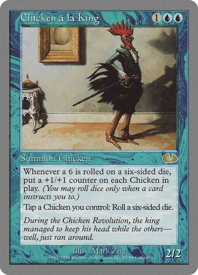Image for Chicken a la King (17) [Unglued] - Magic: The Gathering