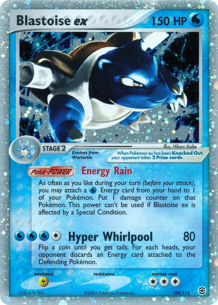 Image for Blastoise ex (104/112) [FireRed & LeafGreen] - Pokemon