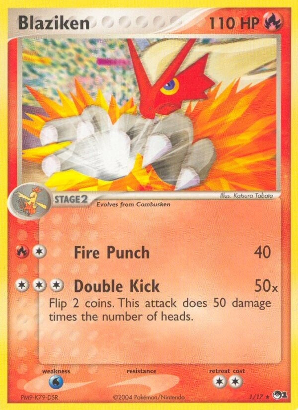 Image for Blaziken (001/017) [POP Series 1] - Pokemon