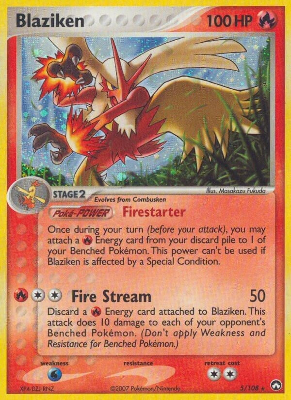 Image for Blaziken (5/108) [Power Keepers] - Pokemon