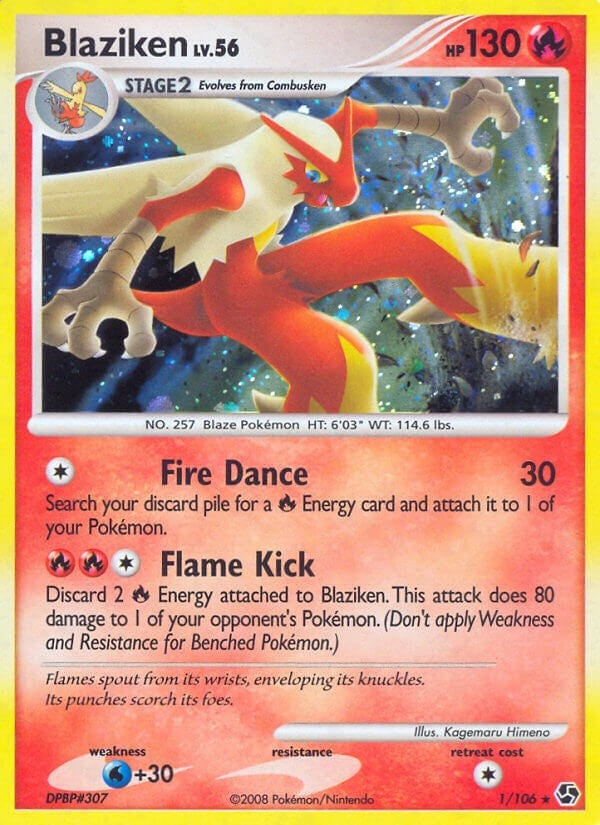 Image for Blaziken (1/106) [Great Encounters] - Pokemon