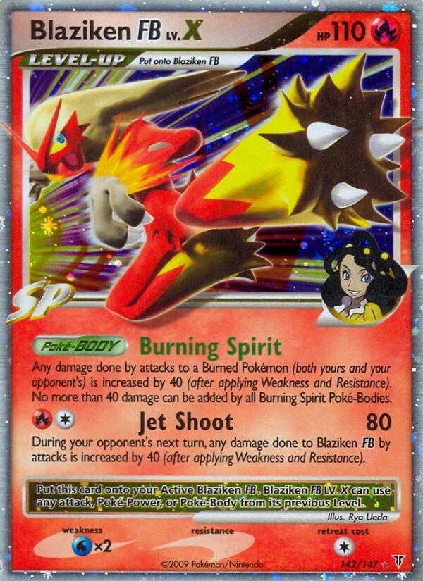 Image for Blaziken FB Lv.X (142) [Supreme Victors] - Pokemon