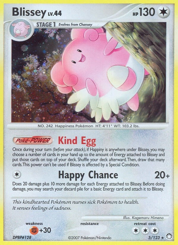 Image for Blissey (5/123) [Mysterious Treasures] - Pokemon
