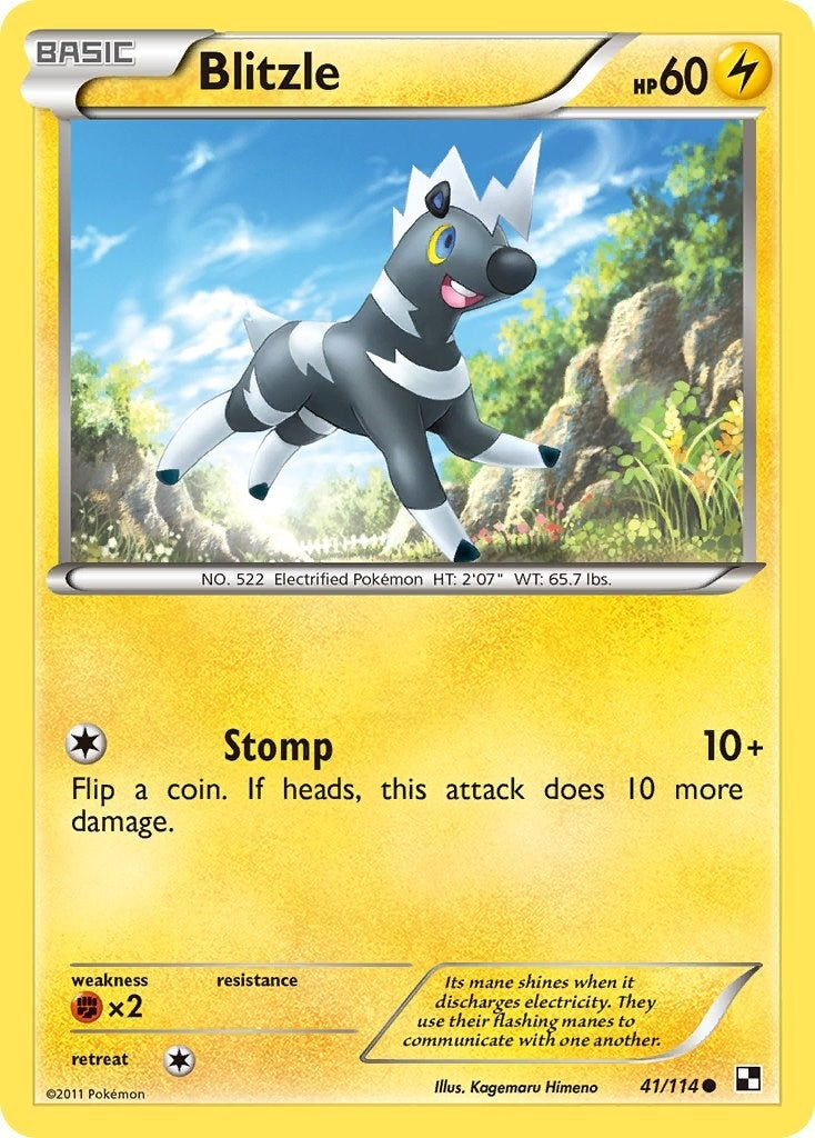 Image for Blitzle (41) (41/114) [Black and White] - Pokemon