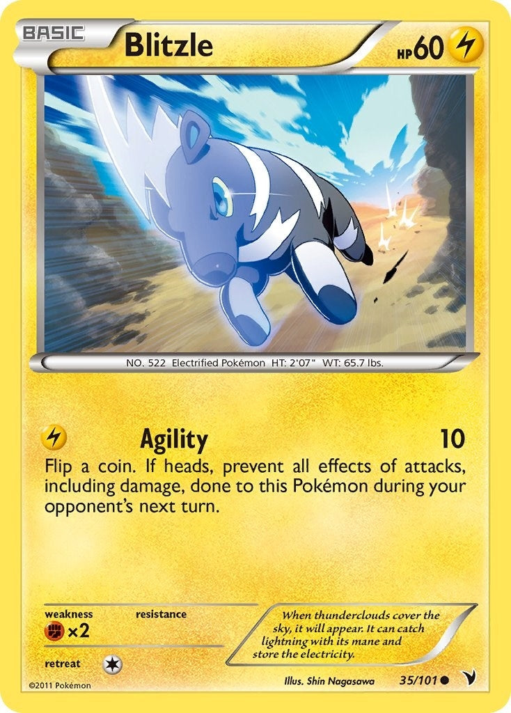 Image for Blitzle (35/101) [Noble Victories] - Pokemon