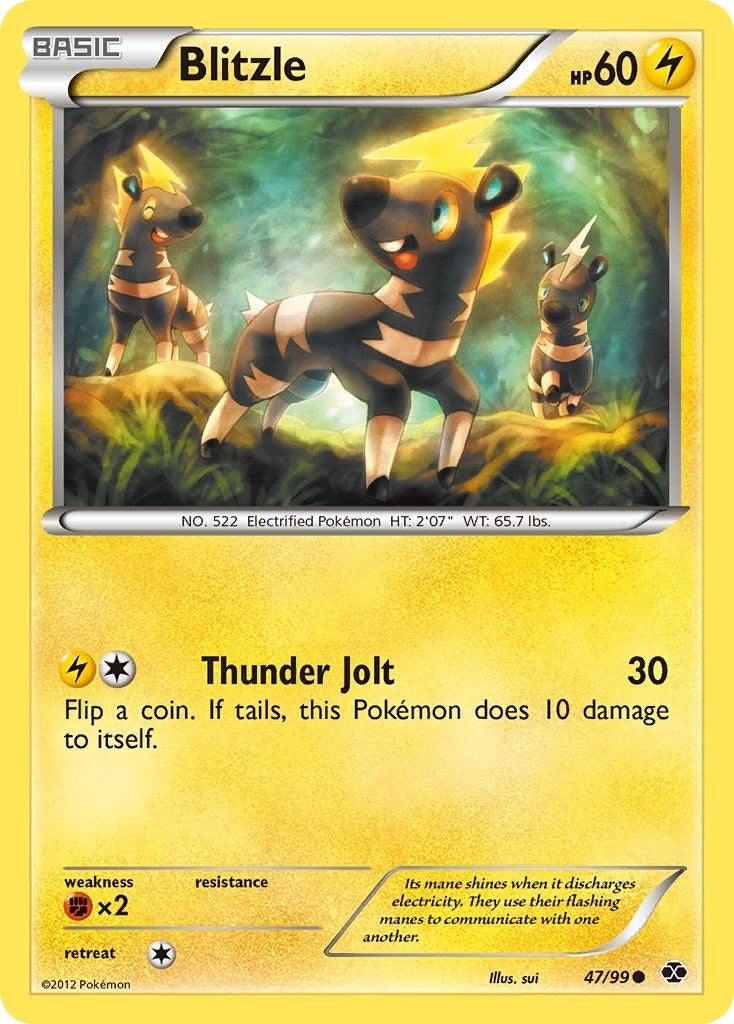 Image for Blitzle (47/99) [Next Destinies] - Pokemon