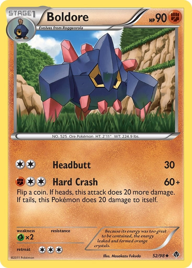 Image for Boldore (52) (52/98) [Emerging Powers] - Pokemon