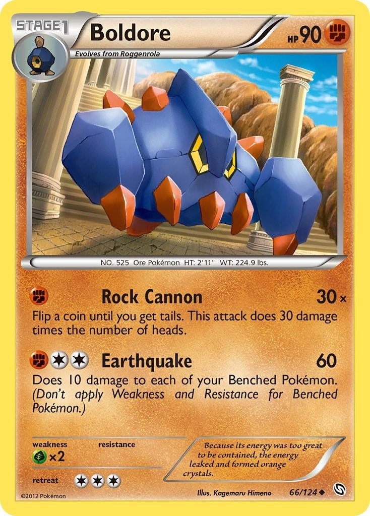 Image for Boldore (66/124) [Dragons Exalted] - Pokemon