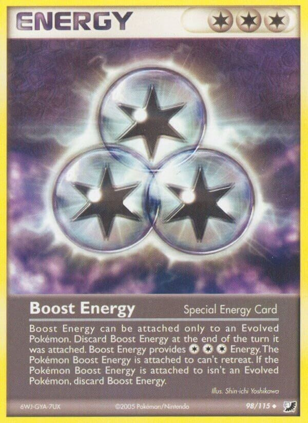 Image for Boost Energy (98/115) [Unseen Forces] - Pokemon