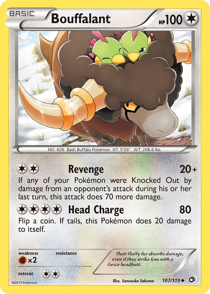 Image for Bouffalant (107/113) [Legendary Treasures] - Pokemon