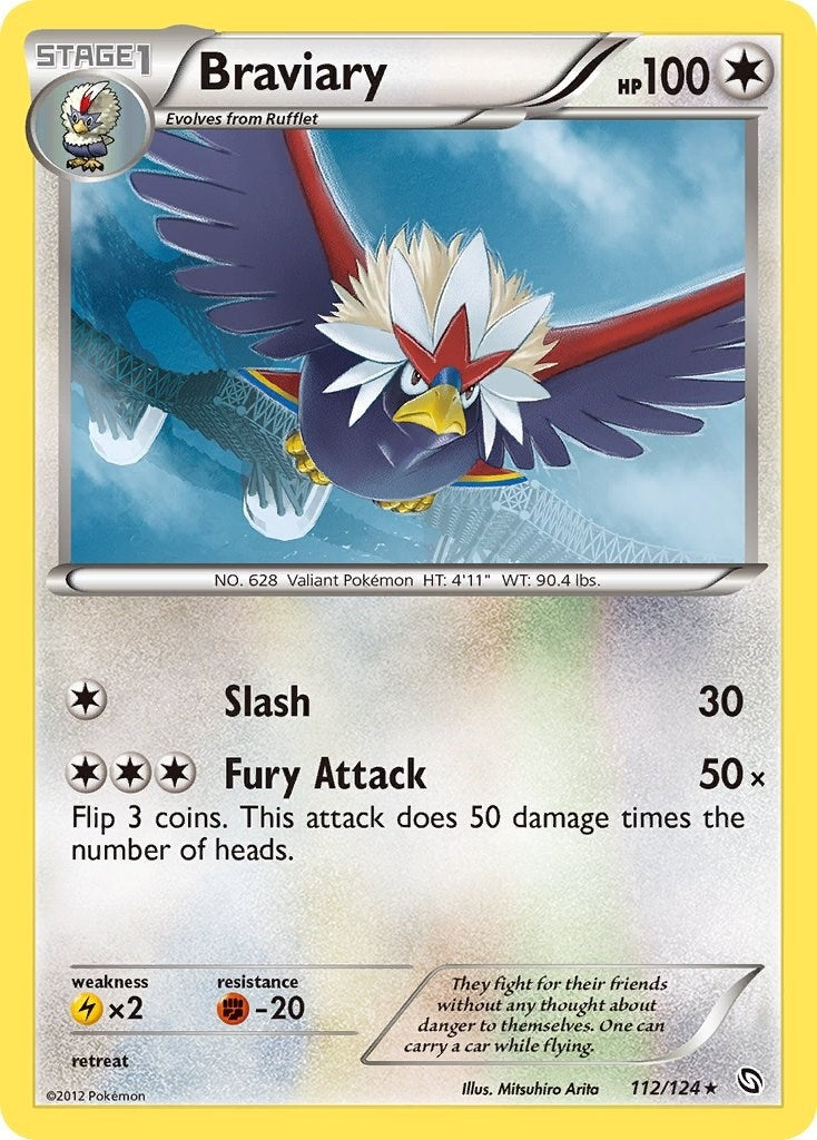 Image for Braviary (112/124) [Dragons Exalted] - Pokemon