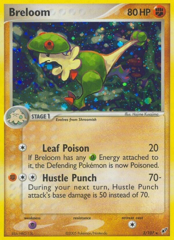 Image for Breloom (3/107) [Deoxys] - Pokemon