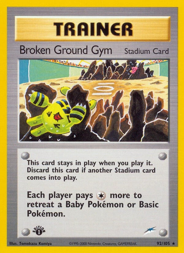 Image for Broken Ground Gym (092/105) [Neo Destiny] - Pokemon