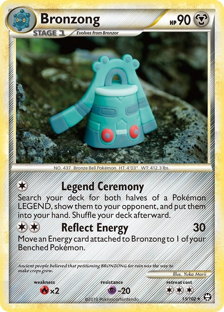 Image for Bronzong (15/102) [Triumphant] - Pokemon