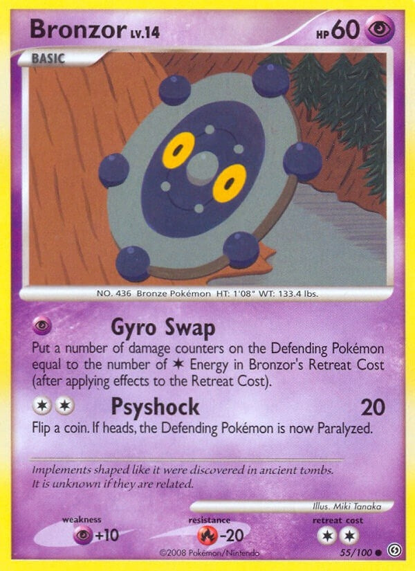 Image for Bronzor (55/100) [Stormfront] - Pokemon