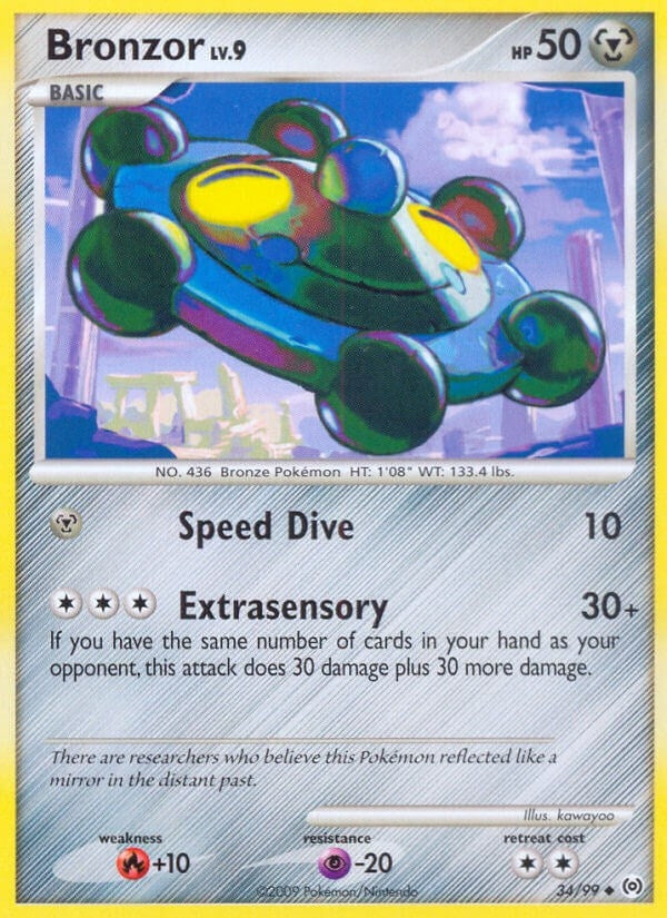 Image for Bronzor (34) (34/99) [Arceus] - Pokemon