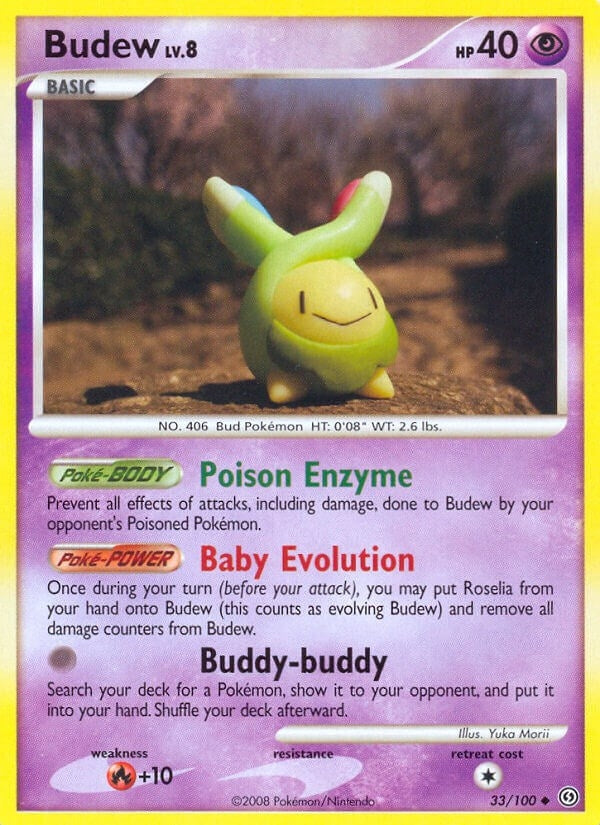 Image for Budew (33/100) [Stormfront] - Pokemon