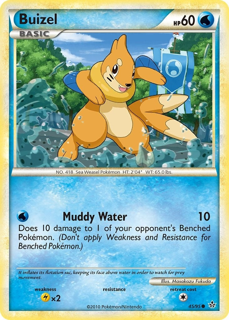 Image for Buizel (45/95) [Unleashed] - Pokemon