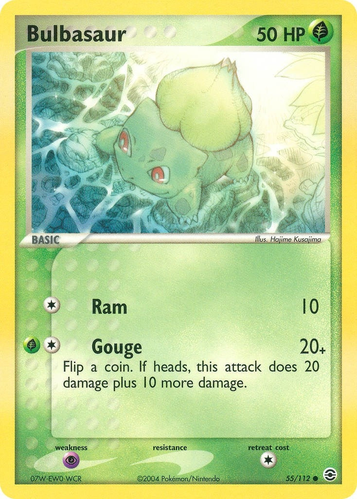 Image for Bulbasaur (55/112) [FireRed & LeafGreen] - Pokemon