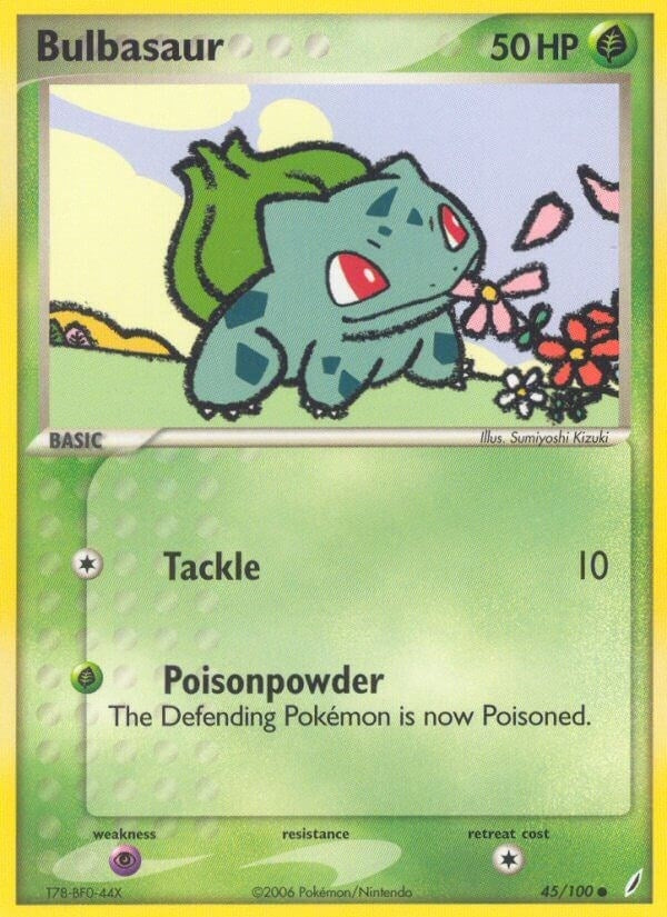 Image for Bulbasaur (45/100) [Crystal Guardians] - Pokemon