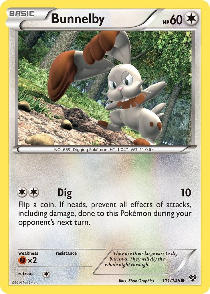 Image for Bunnelby (111/146) [XY Base Set] - Pokemon