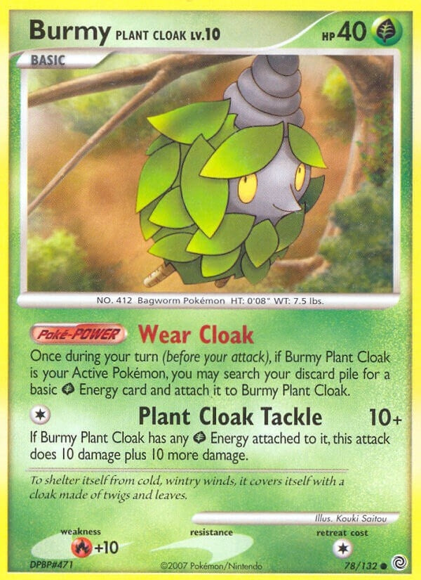 Image for Burmy Plant Cloak (78/132) [Secret Wonders] - Pokemon