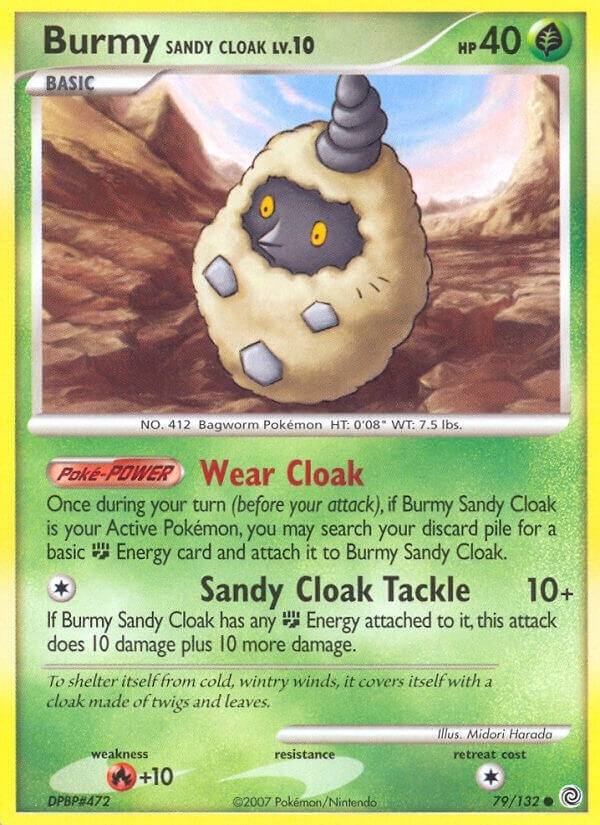 Image for Burmy Sandy Cloak (79/132) [Secret Wonders] - Pokemon