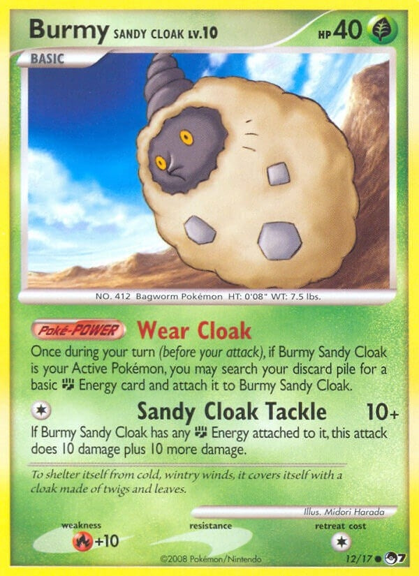 Image for Burmy Sandy Cloak (012/017) [POP Series 7] - Pokemon