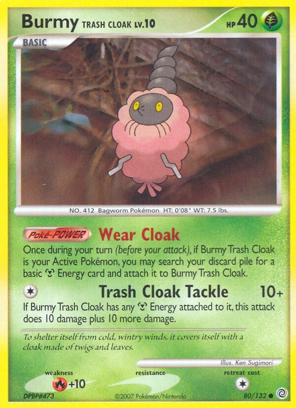 Image for Burmy Trash Cloak (80/132) [Secret Wonders] - Pokemon