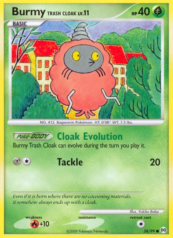 Image for Burmy Trash Cloak (58/99) [Arceus] - Pokemon