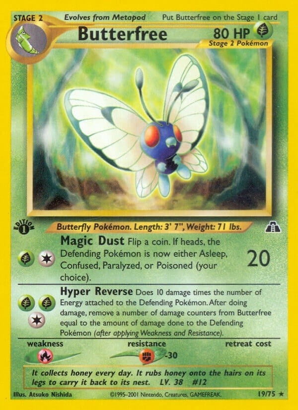 Image for Butterfree (19/75) [Neo Discovery] - Pokemon