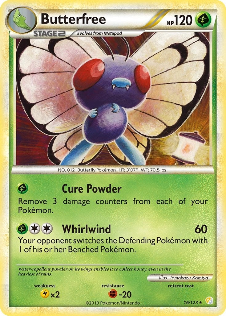 Image for Butterfree (16/123) [HeartGold SoulSilver] - Pokemon