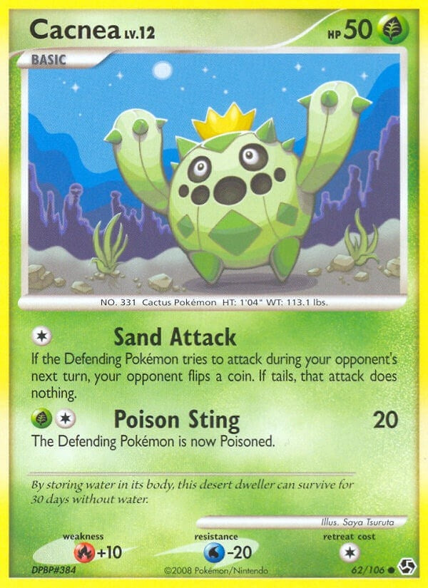 Image for Cacnea (62/106) [Great Encounters] - Pokemon