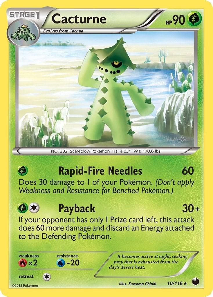 Image for Cacturne (10/116) [Plasma Freeze] - Pokemon