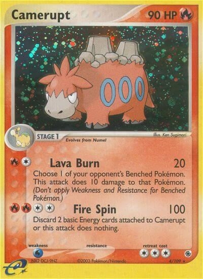 Image for Camerupt (4/109) [Ruby and Sapphire] - Pokemon