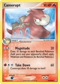 Image for Camerupt (36/110) [Holon Phantoms] - Pokemon