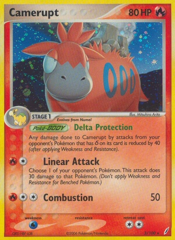 Image for Camerupt (3/100) [Crystal Guardians] - Pokemon