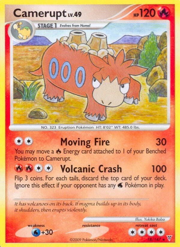 Image for Camerupt (18) [Supreme Victors] - Pokemon