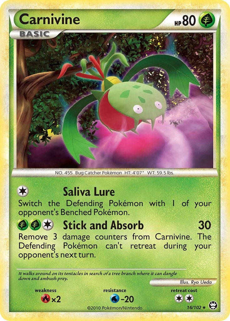 Image for Carnivine (16/102) [Triumphant] - Pokemon