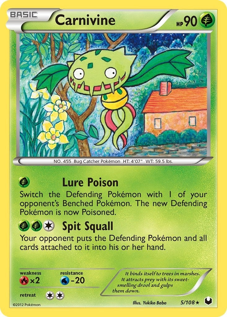 Image for Carnivine (5/108) [Dark Explorers] - Pokemon